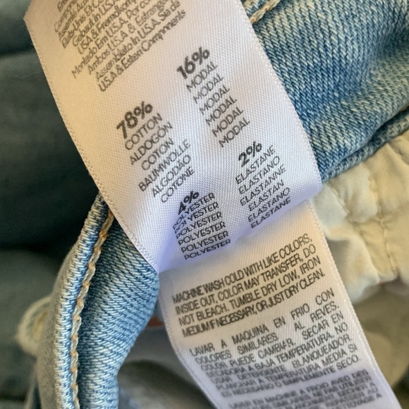 MOTHER The Tripper Flood Fray jeans SIZE 25 light buttons fly limited edition - Picture 5 of 15